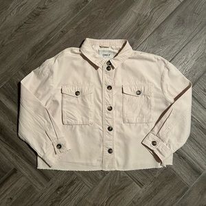 ONLY | Women’s Marina Cropped Jacket in Cream